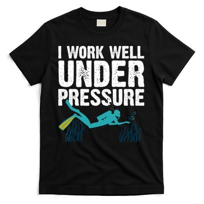 Cool Scuba Diving For Men Women Ocean Scuba Diver Snorkeling T-Shirt