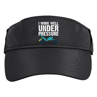 Cool Scuba Diving For Men Women Ocean Scuba Diver Snorkeling Adult Drive Performance Visor
