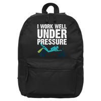 Cool Scuba Diving For Men Women Ocean Scuba Diver Snorkeling 16 in Basic Backpack