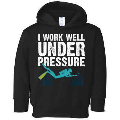 Cool Scuba Diving For Men Women Ocean Scuba Diver Snorkeling Toddler Hoodie