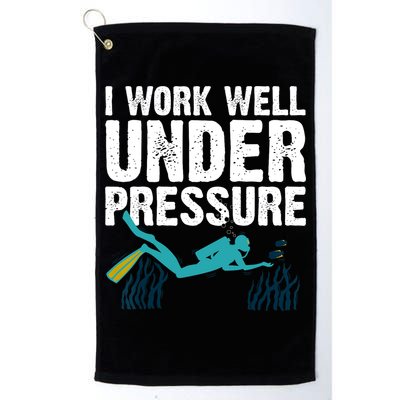 Cool Scuba Diving For Men Women Ocean Scuba Diver Snorkeling Golf Towel