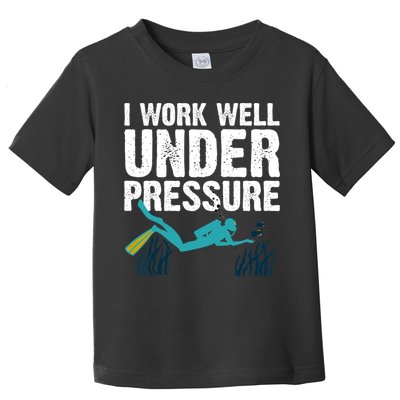 Cool Scuba Diving For Men Women Ocean Scuba Diver Snorkeling Toddler T-Shirt