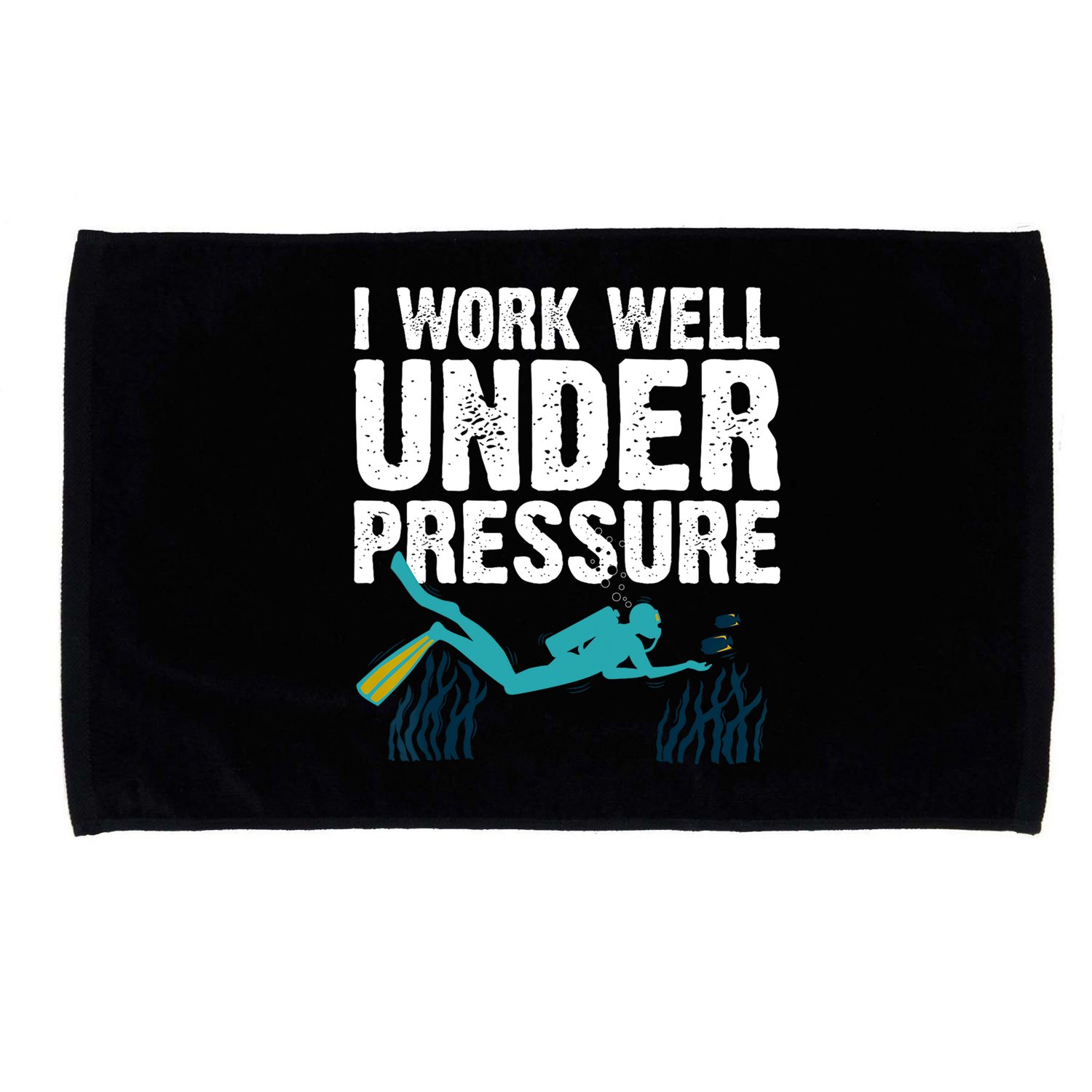 Cool Scuba Diving For Men Women Ocean Scuba Diver Snorkeling Microfiber Hand Towel