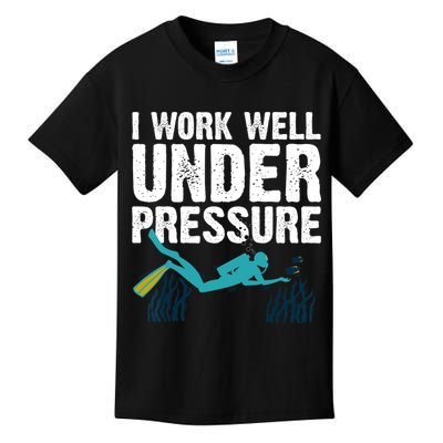 Cool Scuba Diving For Men Women Ocean Scuba Diver Snorkeling Kids T-Shirt