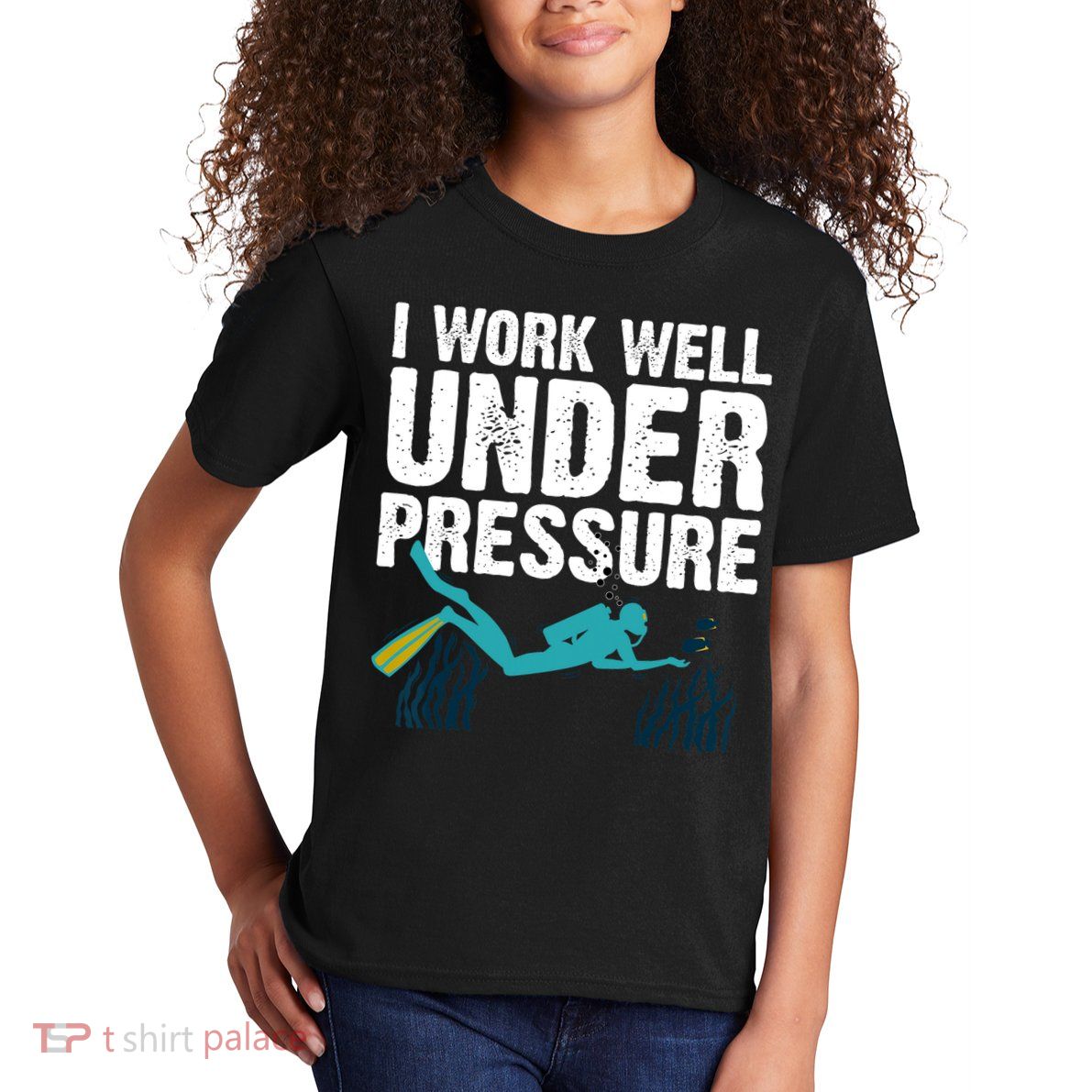 Cool Scuba Diving For Men Women Ocean Scuba Diver Snorkeling Kids T-Shirt