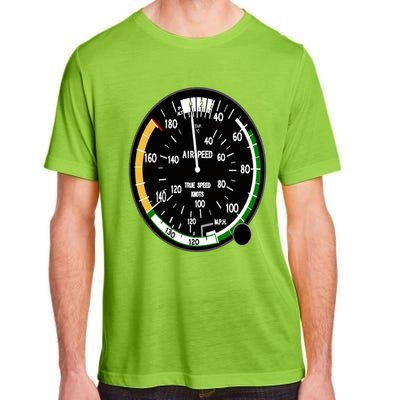 Cockpit Six Dials Flight Simulator Pilot Aircraft Gift Adult ChromaSoft Performance T-Shirt