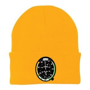 Cockpit Six Dials Flight Simulator Pilot Aircraft Gift Knit Cap Winter Beanie