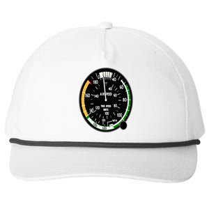 Cockpit Six Dials Flight Simulator Pilot Aircraft Gift Snapback Five-Panel Rope Hat