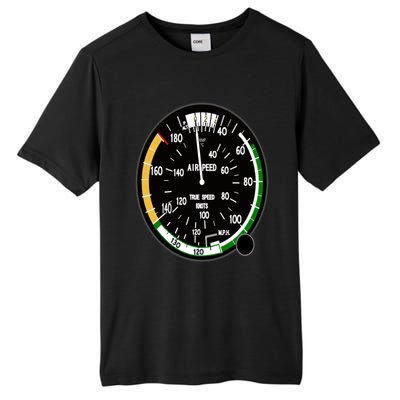 Cockpit Six Dials Flight Simulator Pilot Aircraft Gift Tall Fusion ChromaSoft Performance T-Shirt