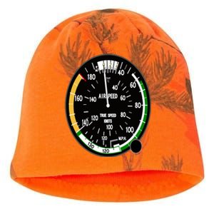 Cockpit Six Dials Flight Simulator Pilot Aircraft Gift Kati - Camo Knit Beanie