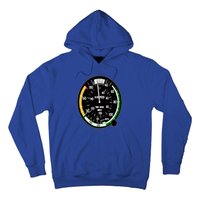 Cockpit Six Dials Flight Simulator Pilot Aircraft Gift Hoodie