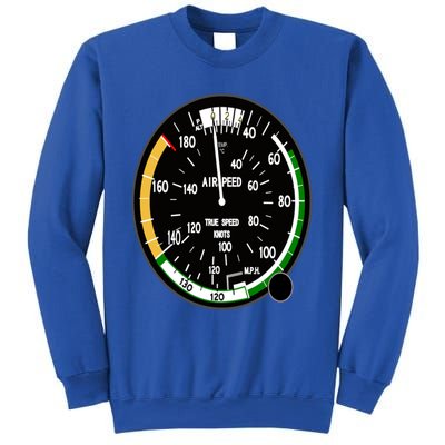 Cockpit Six Dials Flight Simulator Pilot Aircraft Gift Sweatshirt