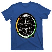 Cockpit Six Dials Flight Simulator Pilot Aircraft Gift T-Shirt