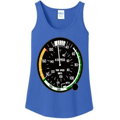 Cockpit Six Dials Flight Simulator Pilot Aircraft Gift Ladies Essential Tank