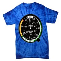 Cockpit Six Dials Flight Simulator Pilot Aircraft Gift Tie-Dye T-Shirt