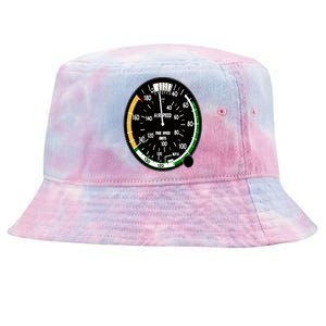 Cockpit Six Dials Flight Simulator Pilot Aircraft Gift Tie-Dyed Bucket Hat