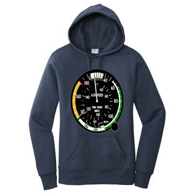 Cockpit Six Dials Flight Simulator Pilot Aircraft Gift Women's Pullover Hoodie