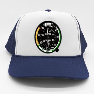 Cockpit Six Dials Flight Simulator Pilot Aircraft Gift Trucker Hat