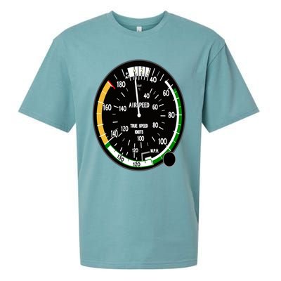 Cockpit Six Dials Flight Simulator Pilot Aircraft Gift Sueded Cloud Jersey T-Shirt