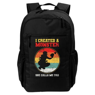 Catcher Softball Dad Fathers Day Backpack
