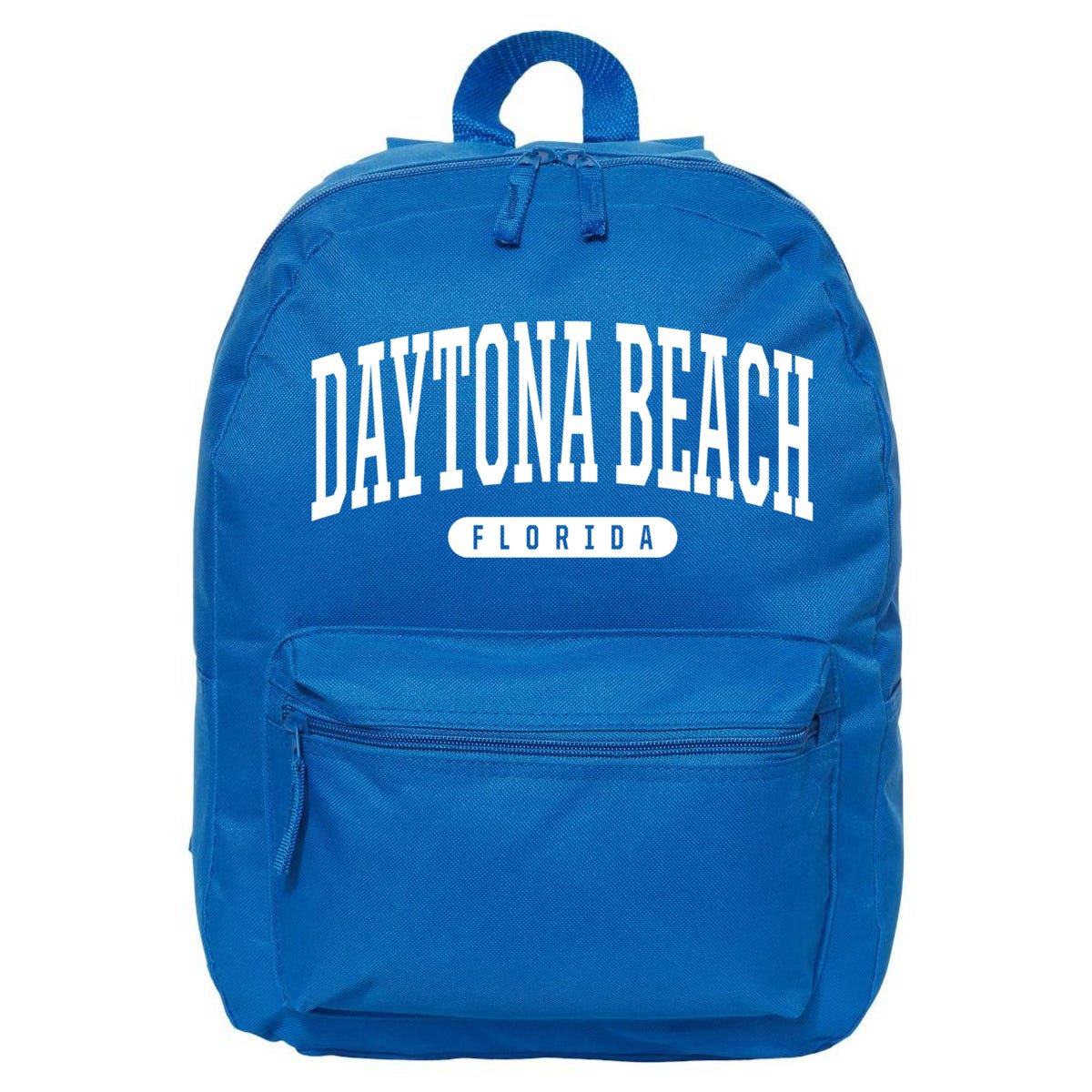 College Style Daytona Beach Florida Souvenir Gift 16 in Basic Backpack