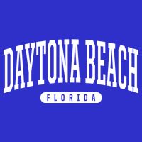 College Style Daytona Beach Florida Souvenir Gift 16 in Basic Backpack