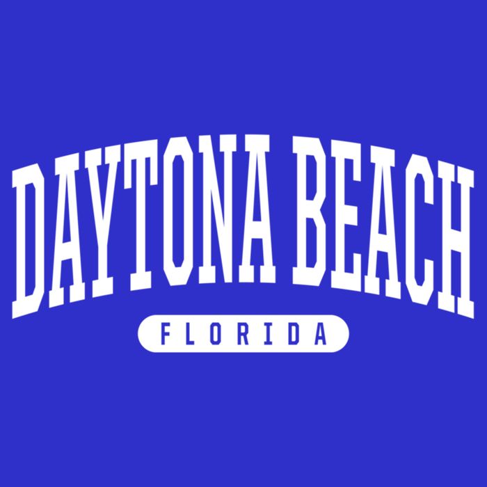 College Style Daytona Beach Florida Souvenir Gift 16 in Basic Backpack