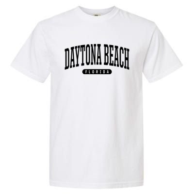 College Style Daytona Beach Florida Souvenir Gift Garment-Dyed Heavyweight T-Shirt