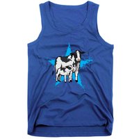 Cow Star Design Cattle Love Lover Cows Gift Tank Top