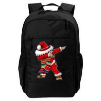 Christmas Sombrero Dabbing Mexican Serape Poncho Santa TShirt Daily Commute Backpack