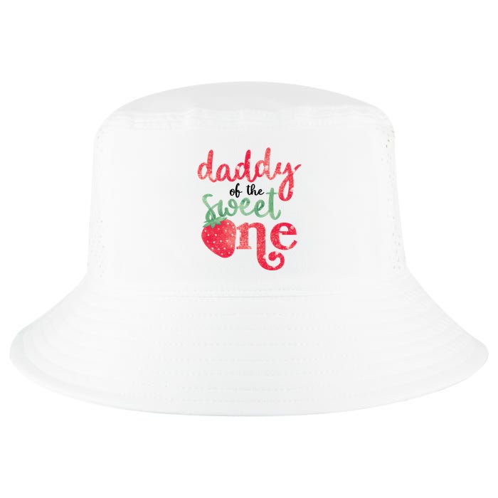 Cute Strawberry Daddy Of The Sweet One Cool Comfort Performance Bucket Hat