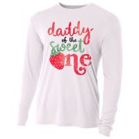 Cute Strawberry Daddy Of The Sweet One Cooling Performance Long Sleeve Crew