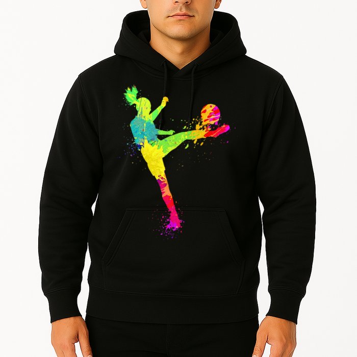 Cool Soccer Design For Wo Soccer Player Sport Lover Hoodie