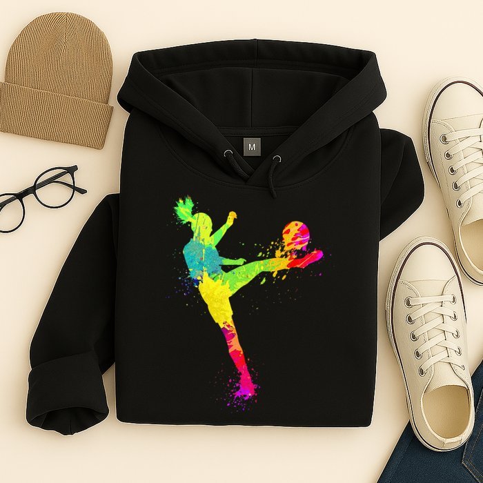 Cool Soccer Design For Wo Soccer Player Sport Lover Hoodie