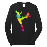 Cool Soccer Design For Wo Soccer Player Sport Lover Long Sleeve Shirt