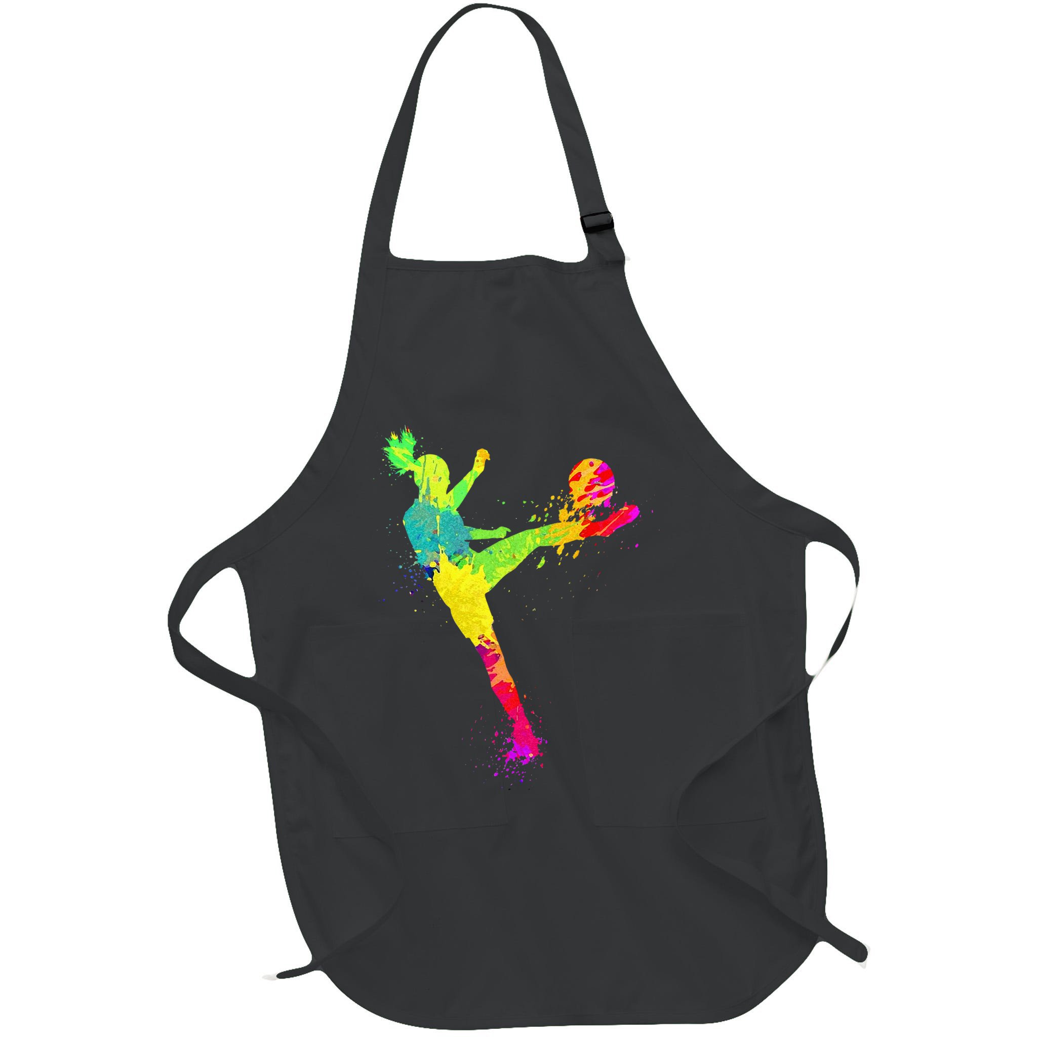 Cool Soccer Design For Wo Soccer Player Sport Lover Apron