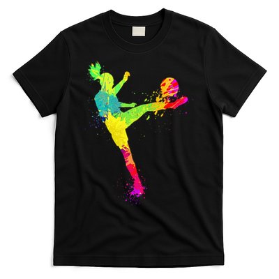 Cool Soccer Design For Wo Soccer Player Sport Lover T-Shirt