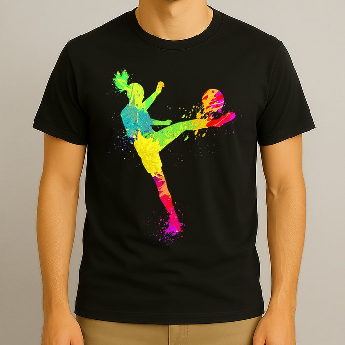 Cool Soccer Design For Wo Soccer Player Sport Lover T-Shirt