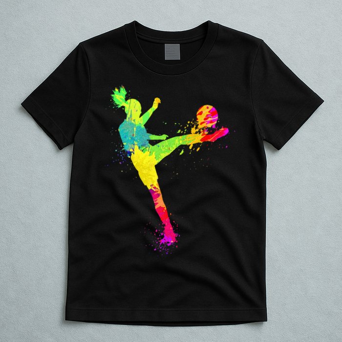 Cool Soccer Design For Wo Soccer Player Sport Lover T-Shirt