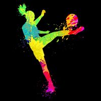 Cool Soccer Design For Wo Soccer Player Sport Lover Tall T-Shirt