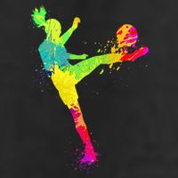 Cool Soccer Design For Wo Soccer Player Sport Lover 25L Jumbo Tote