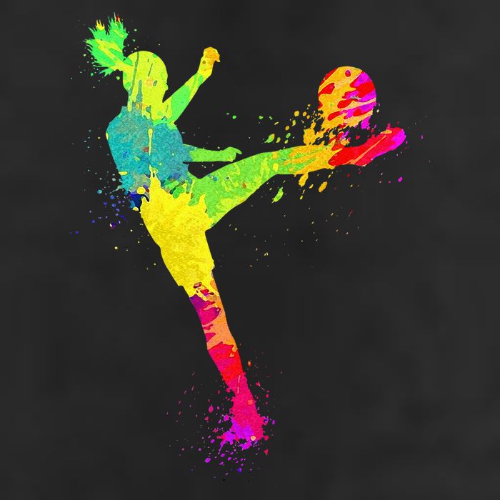 Cool Soccer Design For Wo Soccer Player Sport Lover 25L Jumbo Tote