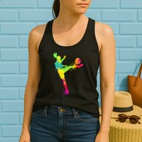 Cool Soccer Design For Wo Soccer Player Sport Lover Womens Tank Top