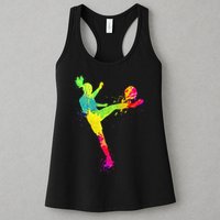 Cool Soccer Design For Wo Soccer Player Sport Lover Womens Tank Top