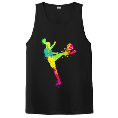 Cool Soccer Design For Wo Soccer Player Sport Lover PosiCharge Competitor Tank