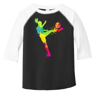 Cool Soccer Design For Wo Soccer Player Sport Lover Toddler Fine Jersey T-Shirt