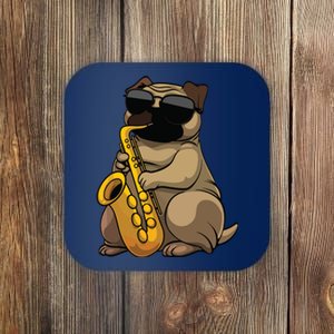 Cute Saxophone Design For Men Women Saxophone Band Player Coaster