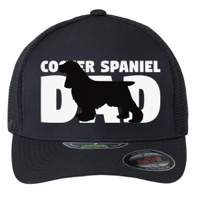 Cocker Spaniel Dad Cocker Spaniel Gift for Dog Father Flexfit Unipanel Trucker Cap