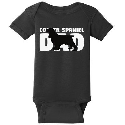 Cocker Spaniel Dad Cocker Spaniel Gift for Dog Father Baby Bodysuit