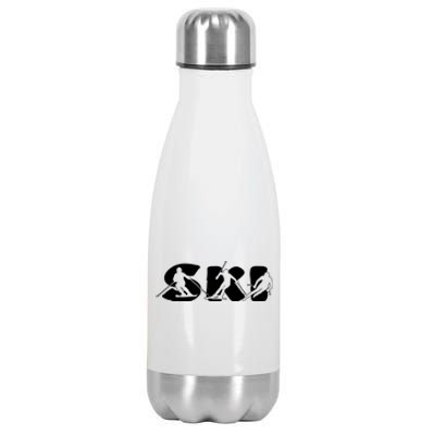 Cool Ski Design For Skier Ski Dad Design Stainless Steel Insulated Water Bottle